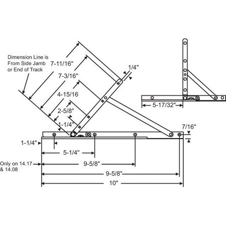 Strybuc Concealed Hinge Assembly 28-15-44